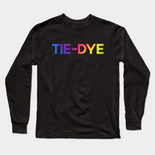 Tie Dye Long Sleeve T-Shirt